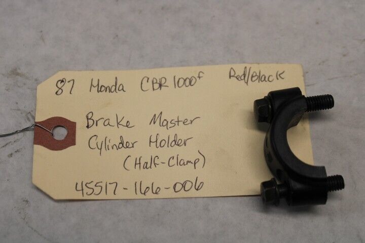 Clutch Master Cylider Holder(Half-Clamp) 45517-166-006 1987 Honda CBR1000F Hurricane