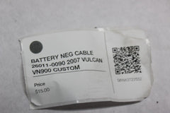 BATTERY NEG CABLE 26011-0090 2007 VULCAN VN900 CUSTOM