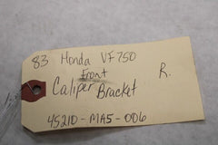 Front Caliper Bracket Right 45210-MA5-006 1983 Honda VF750