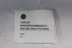 THRUST WASHER (34MM) 90451-383-000 2003 VTX1800C