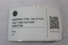 IGNITION COIL 1&4 21121-1027 1982 Kawasaki Spectre KZ750N