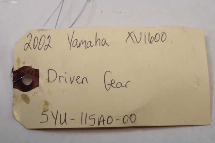 Driven Gear 5YU-115A0-00 2002 Yamaha RoadStar XV1600A