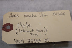 Mole 1 (Instrument Panel Trim)4WM-28345-01 2002 Yamaha RoadStar XV1600A