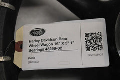 Rear Wheel Wagon 16" X 3" 1" Bearings 43299-02 Harley Davidson