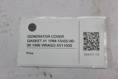 GENERATOR COVER GASKET #1 1RM-15455-00-00 1996 Yamaha VIRAGO XV1100S