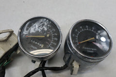 OEM Honda Motorcycle Speedo Tach Combo 1986 VT 500C Shadow Red