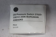 Oil Pressure Switch 37820-33D10 2006 BURGMAN AN650K6