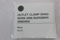 OUTLET CLAMP 09402-50208 2006 BURGMAN AN650K6