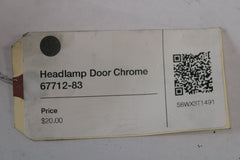 Headlamp Door Chrome 67616-03 2004 Harley Davidson Road King