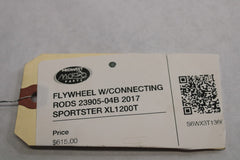 FLYWHEEL W/CONNECTING RODS 23905-04B 2017 SPORTSTER XL1200T HD SuperLow