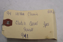 Clutch Cover Screws 941 (3pcs) 1994 Harley Davidson Ultra Classic
