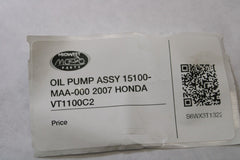 OIL PUMP ASSY 15100-MAA-000 2007 HONDA VT1100C2