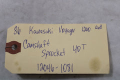 Camshaft Sprocket 40T 12046-1081 1986 Kawasaki Voyager ZG1200