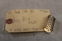 OEM Honda Motorcycle 2002 CBR900 (AI) Port Plate #12341-MAT-750