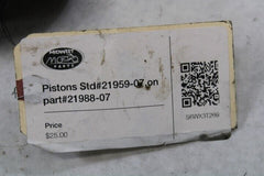 Piston Std #21959-07, on part #21988-07 Harley Davidson