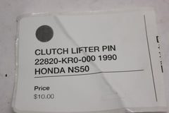 CLUTCH LIFTER PIN 22820-KR0-000 1990 HONDA NS50F