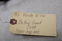 Battery Ground Cable 32601-MB1-000 1983 Honda VF750