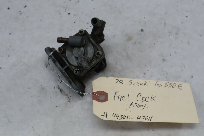 OEM Suzuki Motorcycle Fuel Cock Petcock 1978 GS550 44300-47011