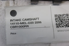 INTAKE CAMSHAFT 14110-MEL-D20 2006 HONDA CBR1000RR