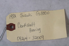 1982 Suzuki GS1100G Z Crankshaft Bearing 09264-32009