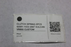 CLUTCH SPRING 5PCS 92081-1033 2007 VULCAN VN900 CUSTOM