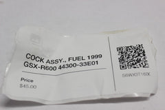 COCK ASSY., FUEL 44300-33E01 1999 Suzuki GSX-R600