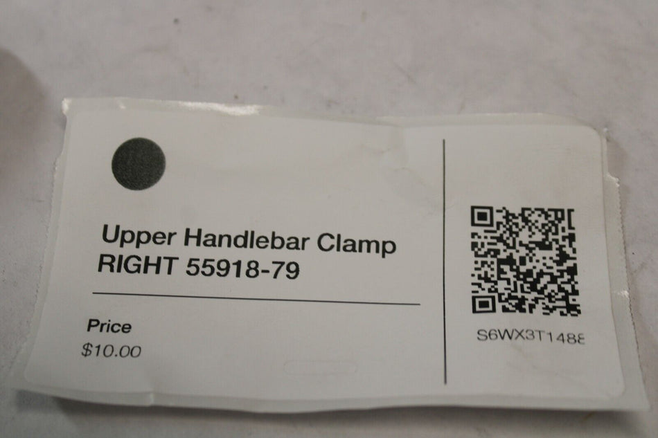 Upper Handlebar Clamp RIGHT 55918-79 2004 Harley Davidson Road King