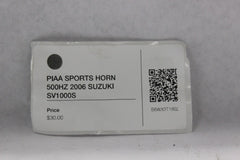 PIAA SPORTS HORN 500HZ 2006 SUZUKI SV1000S