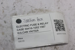 ELECTRIC FUSE & RELAY CASE 59416-1052 1987 VULCAN VN750A