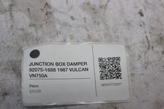 JUNCTION BOX DAMPER 92075-1688 1987 VULCAN VN750A