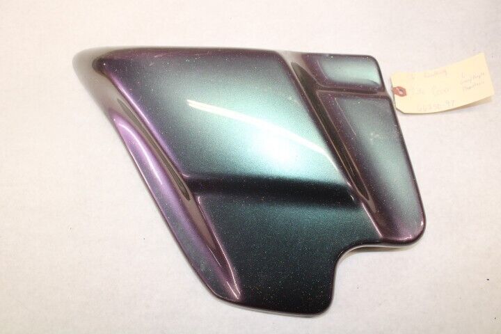 Side Cover LEFT 66250-97 (Green/Purple Chameleon) Harley Davidson