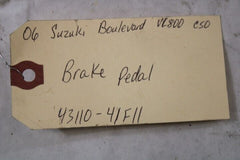 Brake Pedal 43110-41F11 2006 Suzuki Boulevard C50