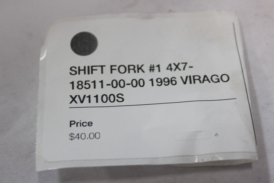 SHIFT FORK #1 4X7-18511-00-00 1996 Yamaha VIRAGO XV1100S