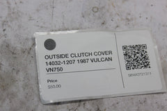 OUTSIDE CLUTCH COVER 14032-1207 1987 VULCAN VN750