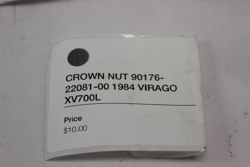 CROWN NUT 90176-22081-00 1984 Yamaha VIRAGO XV700L