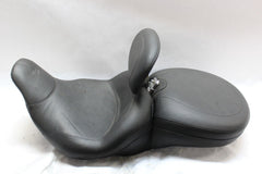 Mustang Lowdown Seat w/Backrest 79703 2008-2023 Harley Davidson Touring