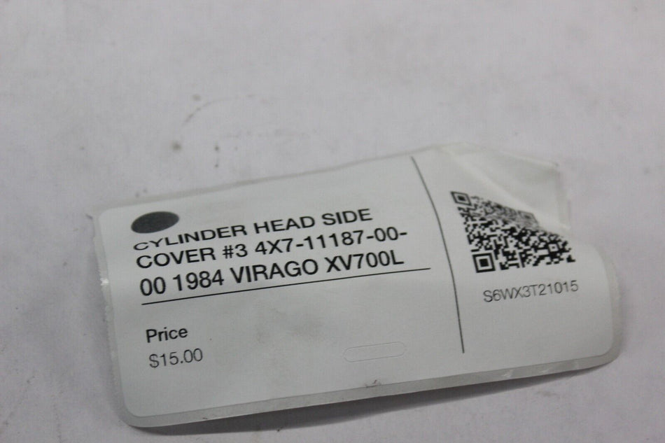 CYLINDER HEAD SIDE COVER #3 4X7-11187-00-00 1984 VIRAGO XV700L