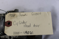 1982 Suzuki GS1100G Z Cylinder Head Assy 11100-49021