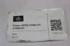 Piston (STD) 21962-07, on part 21989-07 Harley Davidson