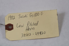 1982 Suzuki GS1100G Z Low Pitched Horn 38502-49420