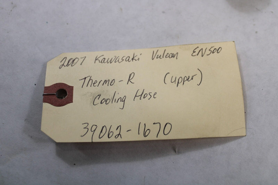 Thermo-Rad Cooling Hose (Upper) 39062-1670 2007 Kawasaki Vulcan EN500C
