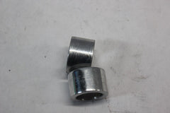 Wheel Spacer (2) Polished 3/4 Axle .75 Wide Harley Davidson