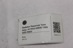 Radiator Reservoir Tank Assy. #17910-33E00 1999 Suzuki GSX-R600