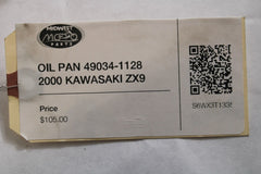 OIL PAN 49034-1128 2000 KAWASAKI ZX9 2000 Kawasaki ZX-9R