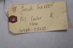 Oil Cooler Hose Right 16460-08F01 1998 Suzuki Katana GSX600