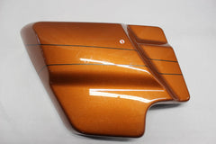 LEFT Side Cover Amber Whiskey Harley Davidson 66250-09 57200077DSV