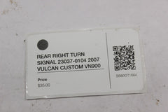 REAR RIGHT TURN SIGNAL 23037-0104 2007 VULCAN CUSTOM VN900
