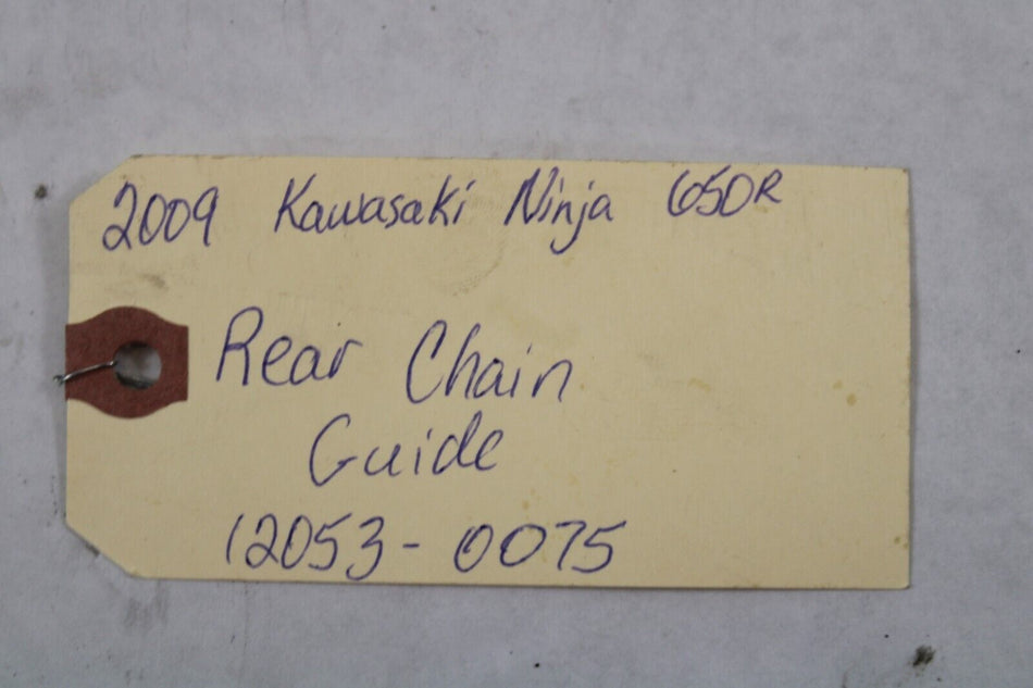 Rear Chain Guide 12053-0075 2009 Kawasaki 650R Ninja EX650C9F