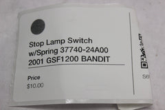 Stop Lamp Switch w/Spring 37740-24A00 2001 GSF1200 SUZUKI BANDIT