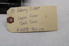 Lower Inner Cowl Cover LEFT 64296-463-770 1983 Honda Goldwing GL1100